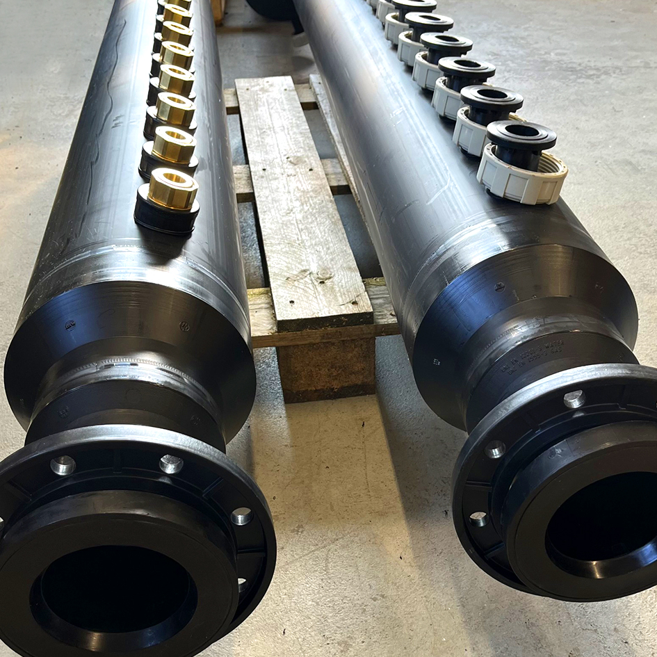 Kunststoff Verteilerbau aus PE und PP für Heizungs-, Kühl- und Energiesysteme zur effizienten Medienverteilung